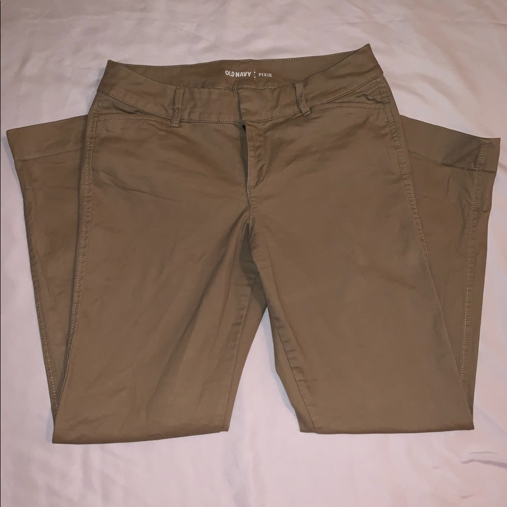Old navy pixie khakis - Picture 2 of 3